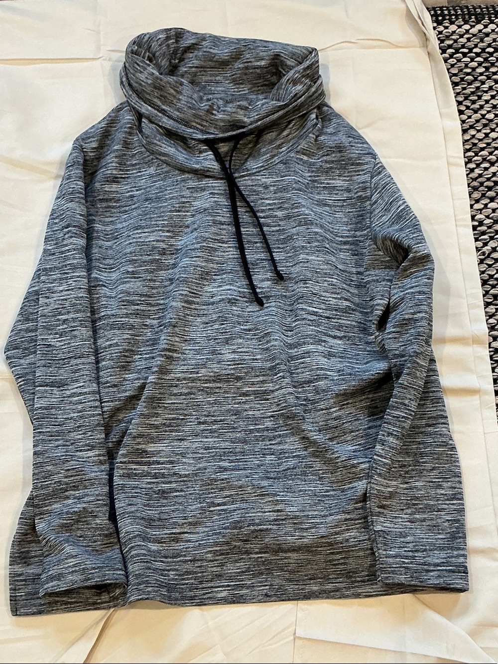 Columbia Women’s Grey Space-Dye Cowl Neck Sweater